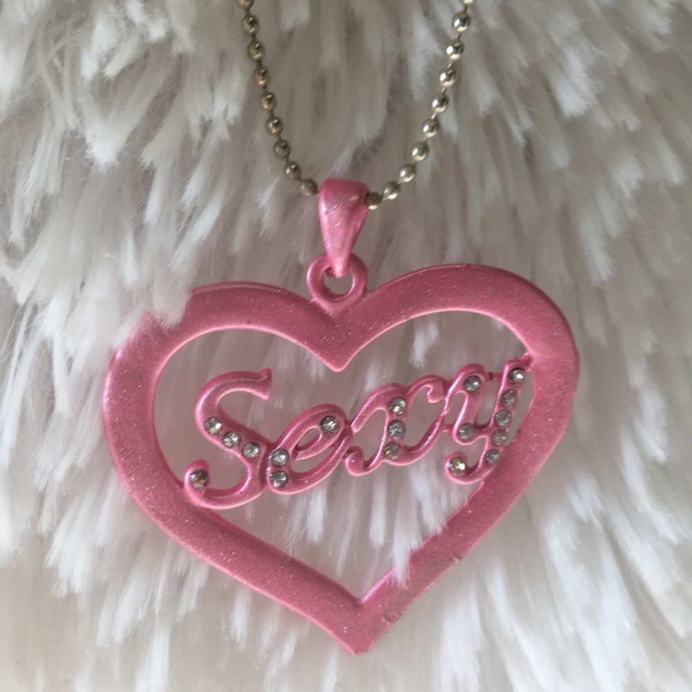 SEXY Sparkle Heart Necklace